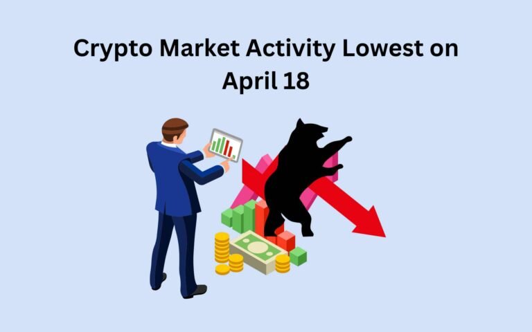 Crypto Market Activity Plummets on April 18